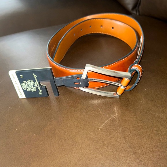 English Laundry Other - Men's English Laundry Cognac Leather Belt
